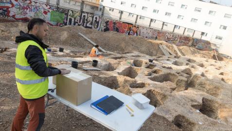 La necrópolis islámica de Tudela estará protegida como zona BIC