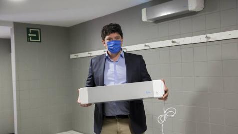Las instalaciones deportivas municipales tendrán 68 purificadores de aire germicida Las instalaciones deportivas municipales tendrán 68 purificadores de aire germicida
