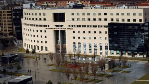 La Audiencia Territorial de Navarra, donde el juez Fermín Otamendi instruye el 'Caso Osasuna'.