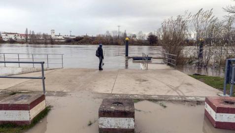 Sigue la vigilancia en los ríos de Navarra a la espera de nuevas crecidas