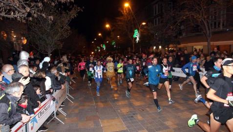 Galería de fotos de la carrera con la que han despedido el año en Tudela.