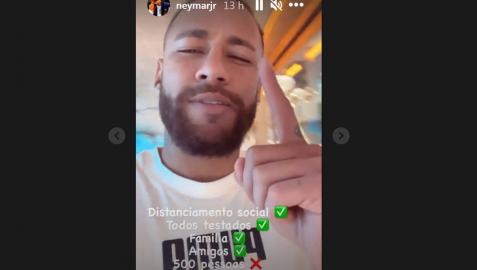 Neymar mostró en los stories de su cuenta de Instagram cómo iba a ser su cena de fin de año Neymar mostró en los stories de su cuenta de Instagram cómo iba a ser su cena de fin de año