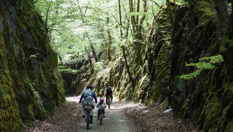 La Vía Verde del Plazaola, elegida como experiencia piloto en Europa La Vía Verde del Plazaola, elegida como experiencia piloto en Europa
