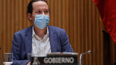 Iglesias anuncia que el decreto para prohibir los desahucios estará en dos semanas