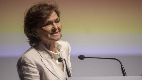 Carmen Calvo, en los 'Encuentros SER Andalucía'.