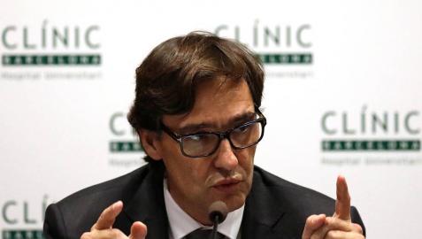 El ministro de Sanidad, Salvador Illa.