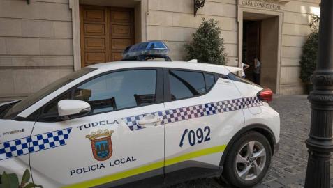 Vehículo de la Policía Local de Tudela