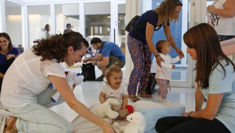 Inicio del curso en la escuela infantil Hello Azpilagaña en agosto de 2017.