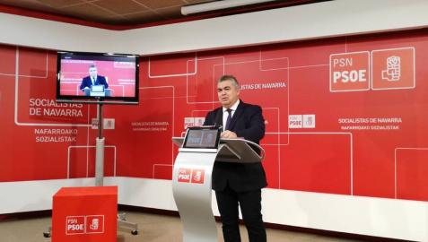 El diputado del PSN Santos Cerdán.