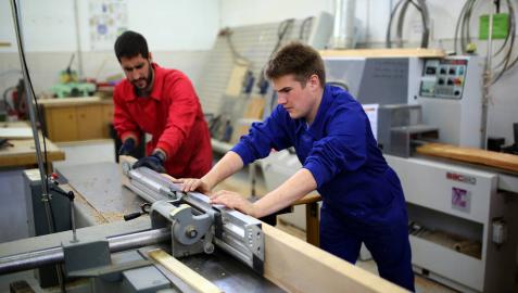Navarra encabeza las tasas de empleo de los titulados en Formación Profesional