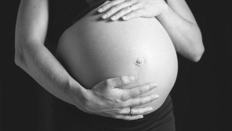 Tripa de una mujer embarazada