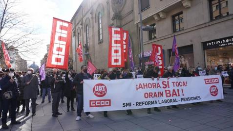 UGT y CC OO piden al Gobierno que
