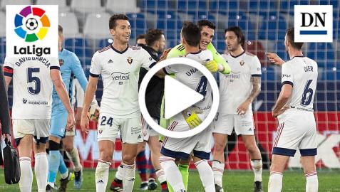 Resumen del Levante 0-1 Osasuna en vídeo