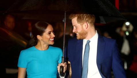 Los duques de Sussex, el príncipe Enrique y Meghan Markle