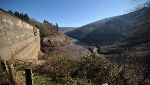Embalse de Artikutza.