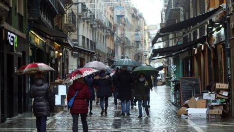 Nochevieja en Navarra: lluvia por la tarde y frío por la noche Nochevieja en Navarra: lluvia por la tarde y frío por la noche