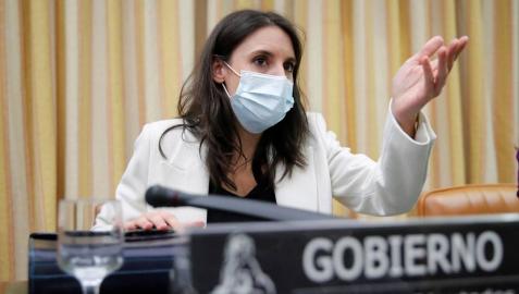 Irene Montero anuncia la derogación de la reforma de la ley del aborto de 2015