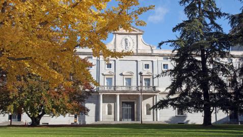 Edificio Central de la Universidad de Navarra.