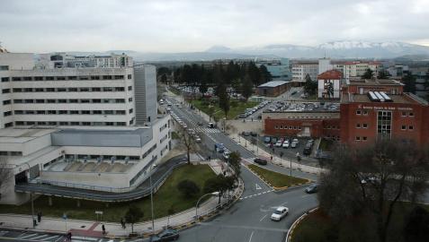Imagen del Complejo Hospitalario de Navarra.
