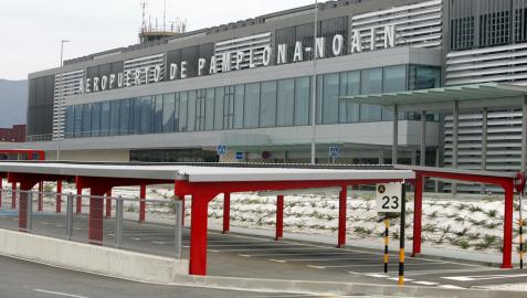 El aeropuerto de Pamplona perdió 7,78 millones en 2011