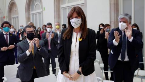 Laura Borràs, elegida nueva presidenta del Parlamento de Cataluña