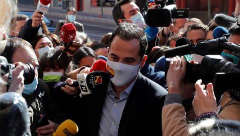 Bal, nuevo portavoz de Cs, y Marín, Cantó y Aguado entran en la dirección