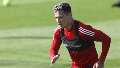 El delantero de Osasuna Chimy Ávila recibe el alta