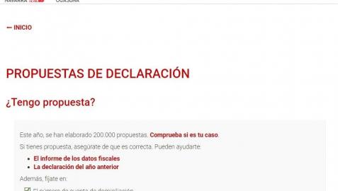 Consulte si Hacienda le ha hecho la declaración de la renta