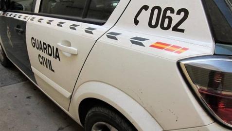 Un vehículo de la guardia civil.