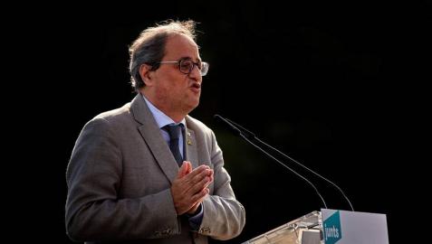 Torra pide de nuevo al Constitucional suspender su inhabilitación
