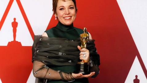 Olivia Colman ('La favorita') se lleva el Óscar a la mejor actriz