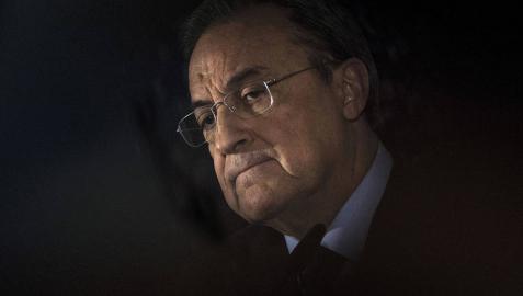 El presidente del Real Madrid, Florentino Pérez, admite estar