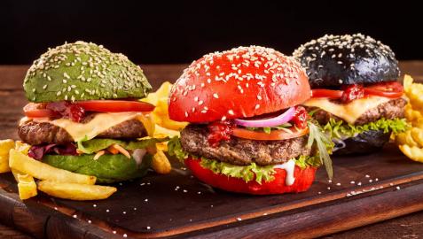 Tres formas de preprarar hamburguesa.
