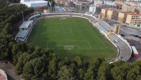 Tudela mantiene el césped artificial en el proyecto de reforma del estadio
