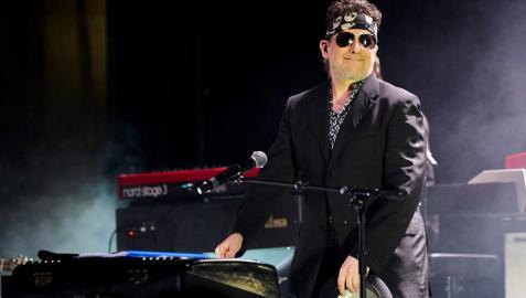 El cantautor argentino Andrés Calamaro, en el Gran Teatre del Liceu de Barcelona. El cantautor argentino Andrés Calamaro, en el Gran Teatre del Liceu de Barcelona.