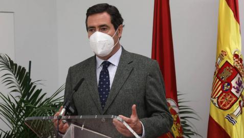 Antonio Garamendi: “Mantener el empleo si las empresas no son viables será difícil”