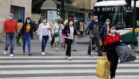 Alrededor de 1.200 personas, confinadas por ser contactos directos del brote de Mendillorri