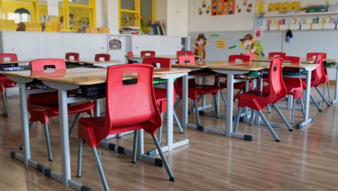 1.553 alumnos de Infantil y Primaria confinados en Navarra, 350 en las últimas horas