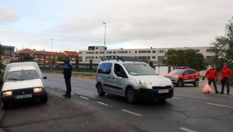Entra en vigor el confinamiento en San Adrián