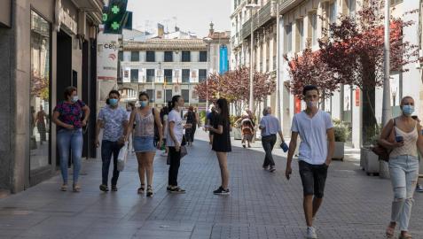 14 denunciados por no usar mascarilla este pasado lunes