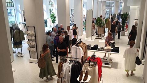 Zara inaugura su nueva sede en Pamplona