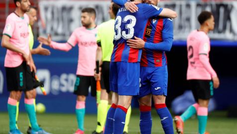 El Eibar se despide, uno por uno, de todos los equipos de Primera