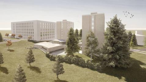 El Colegio Mayor Belagua reformará las torres de su colegio mayor y añadirá un edificio
