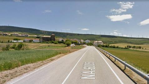 Herido leve un ciclista tras ser atropellado en Zariquiegui