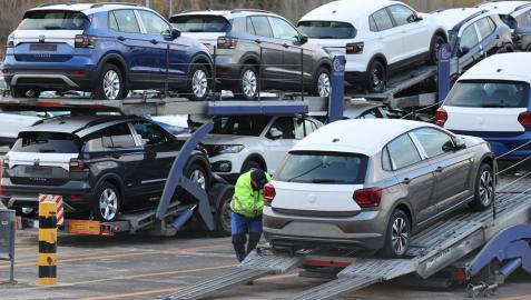 Volkswagen Navarra tendrá piezas para trabajar toda la semana que viene
