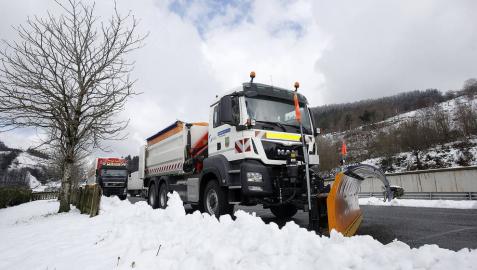Temporal de nieve en el norte de España Temporal de nieve en el norte de España