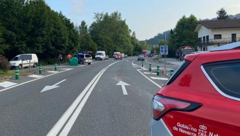 Dos personas heridas en una colisión en Sunbilla