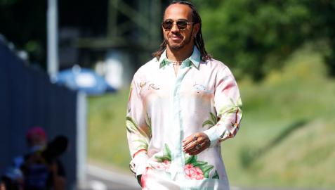 Lewis Hamilton, este sáabdo en el circuito Red Bull Ring