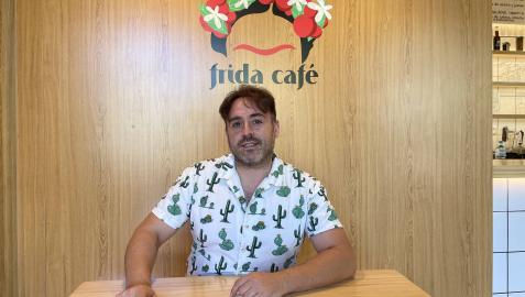 Rubén González, propietario de Frida Café Bistro