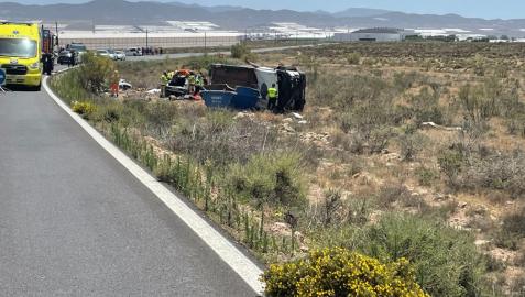 Imagen del lugar del accidente